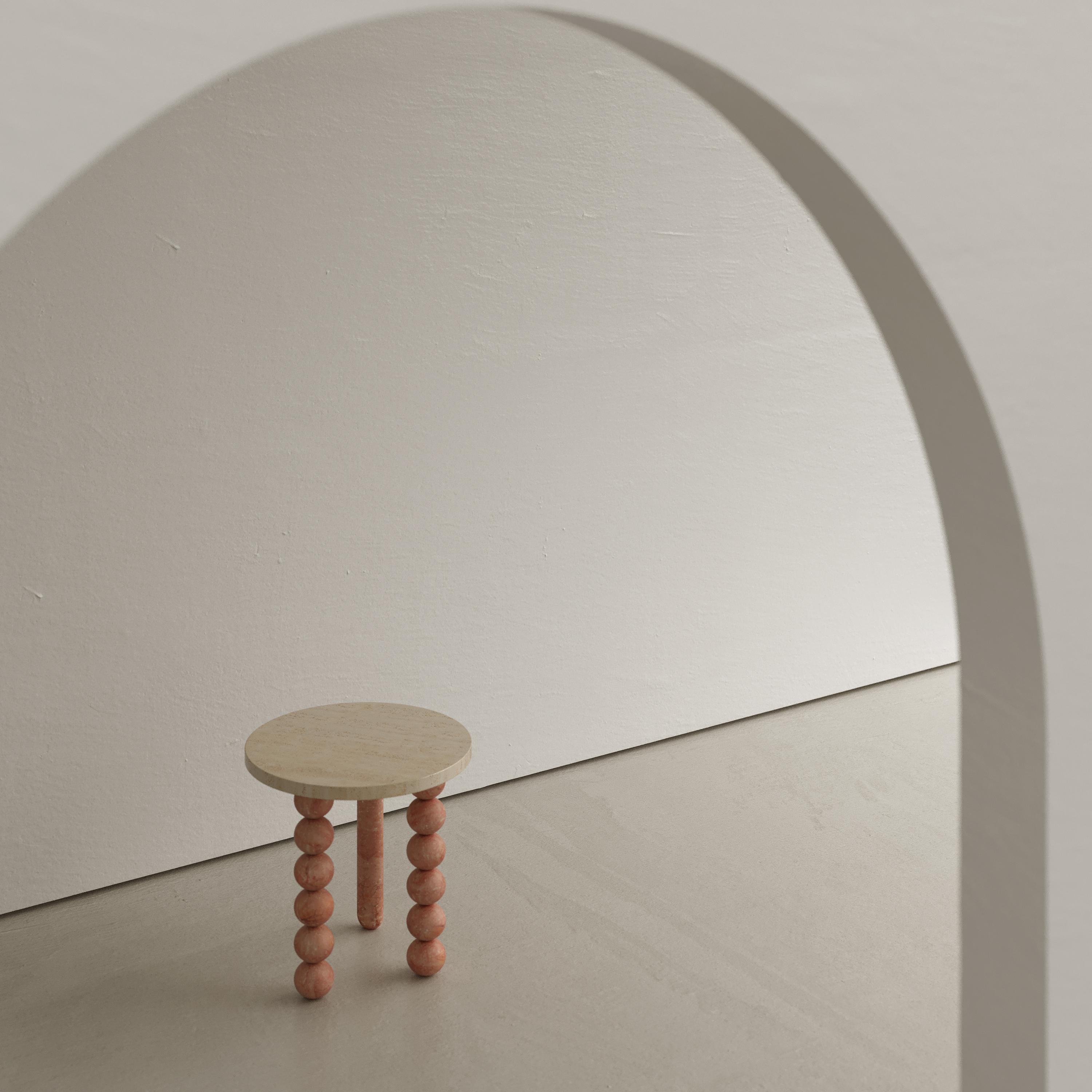 Hand-Painted Mondrian Coffee Table by Gabriela Campos For Sale