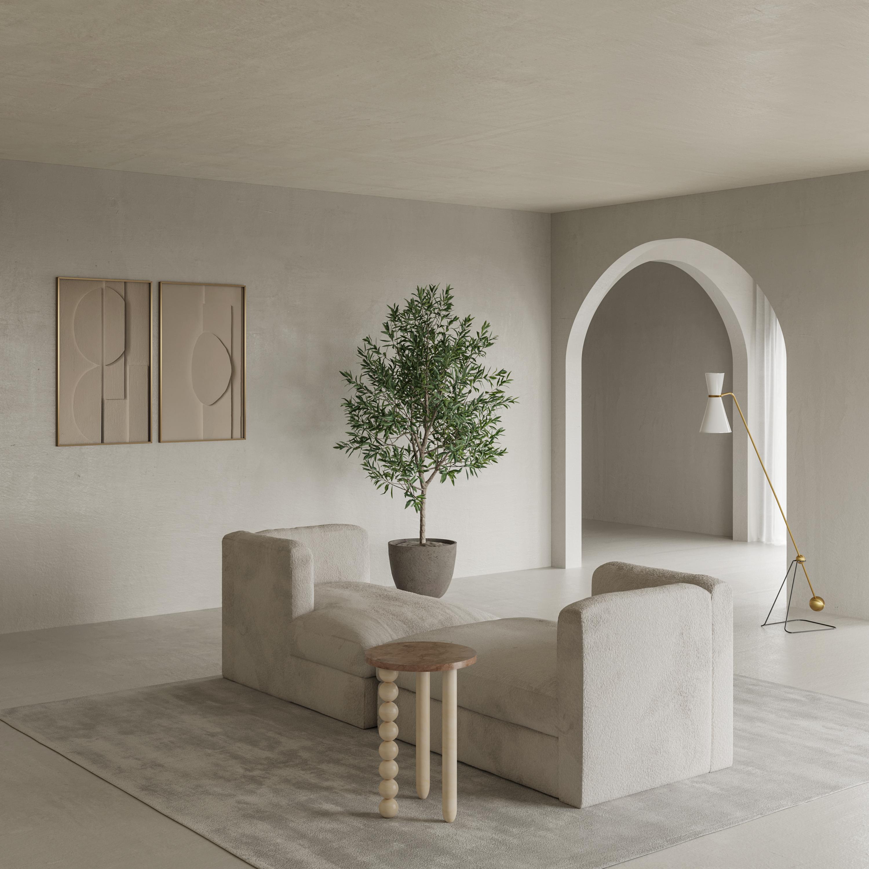 Contemporary Mondrian Coffee Table by Gabriela Campos For Sale