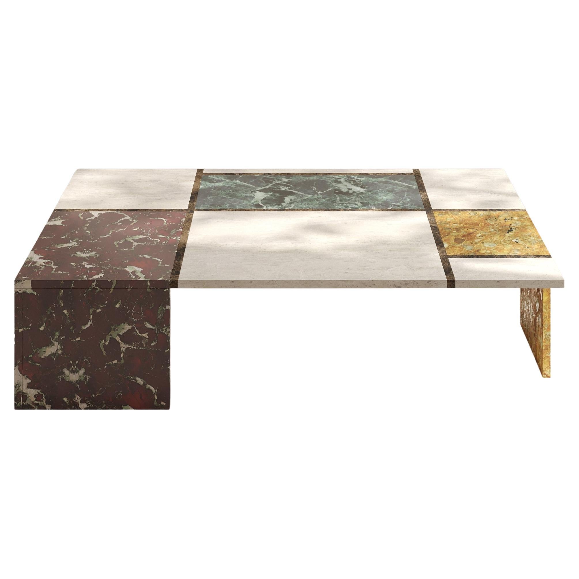 Mondrian Coffee Table by Gabriela Campos For Sale
