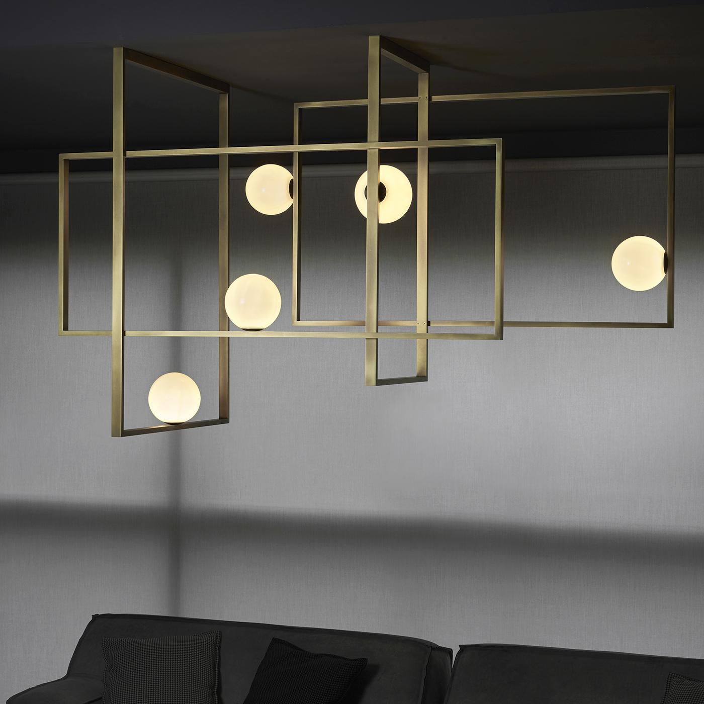 Lampadario in vetro Mondrian In condizioni Nuovo in vendita a Milan, IT