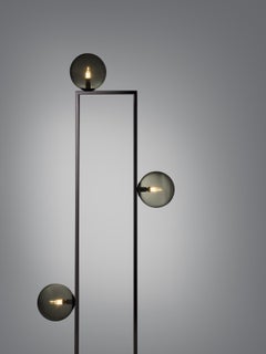 Lampadaire en verre Mondrian