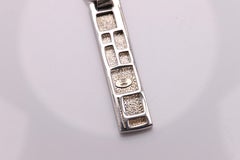 Mondrian Inspired Art Pendant Sterling Silver Enamel Fine Art Jewelry