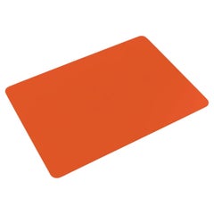 MONDRIAN – Rectangular Placemat – Spritz Orange & Luna White