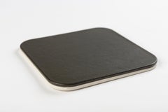 MONDRIAN - Juego de Posavasos Cuadrados Planos - 6 piezas - Verde Agave