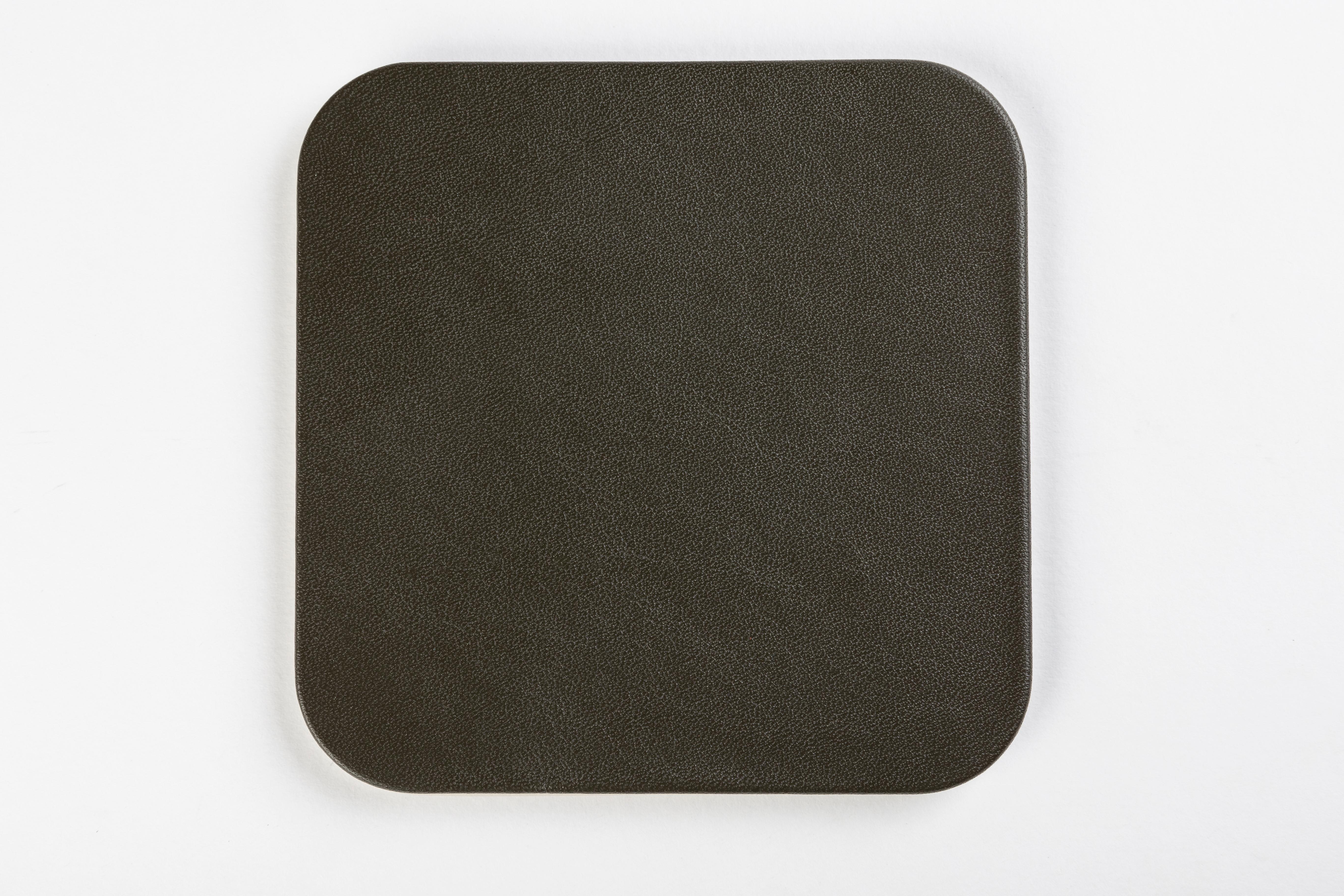 Moderno MONDRIAN – Square Coasters Flat Set – 6 pieces – Agave Green in vendita