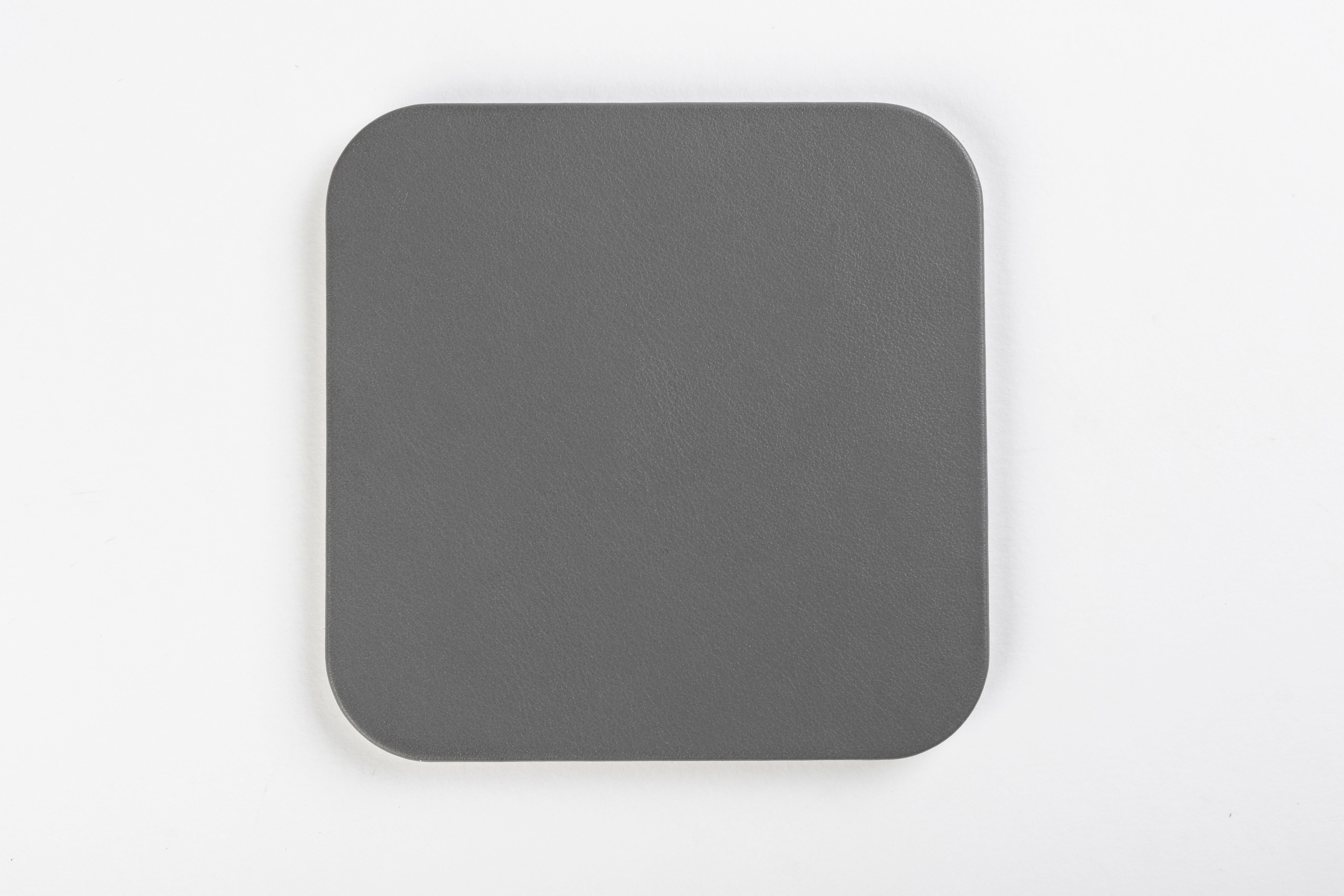 Moderno MONDRIAN – Square Coasters Flat Set – 6 pieces – Pietra Grey in vendita