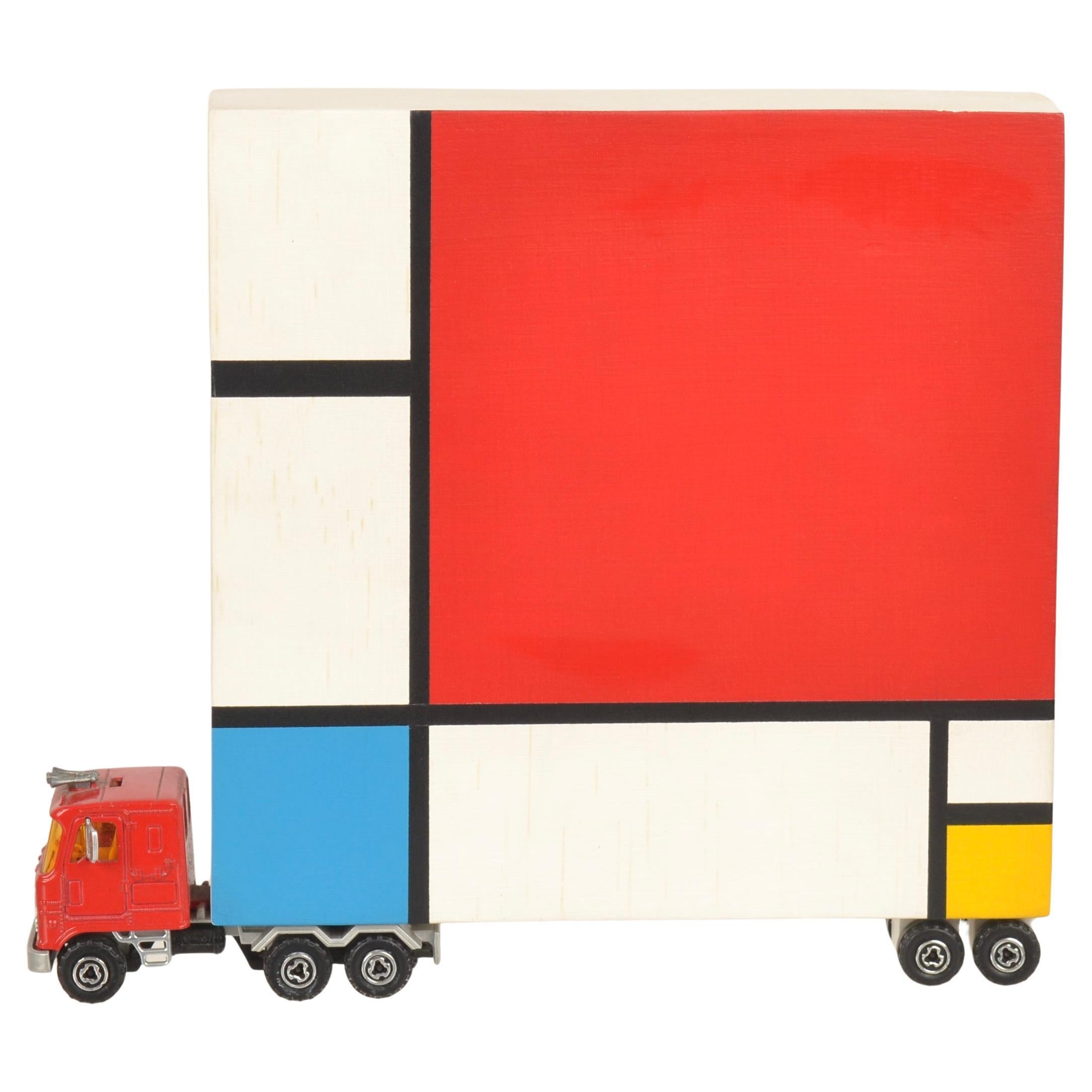 "Mondrian Truck" by Bruce Houston, USA, 1989