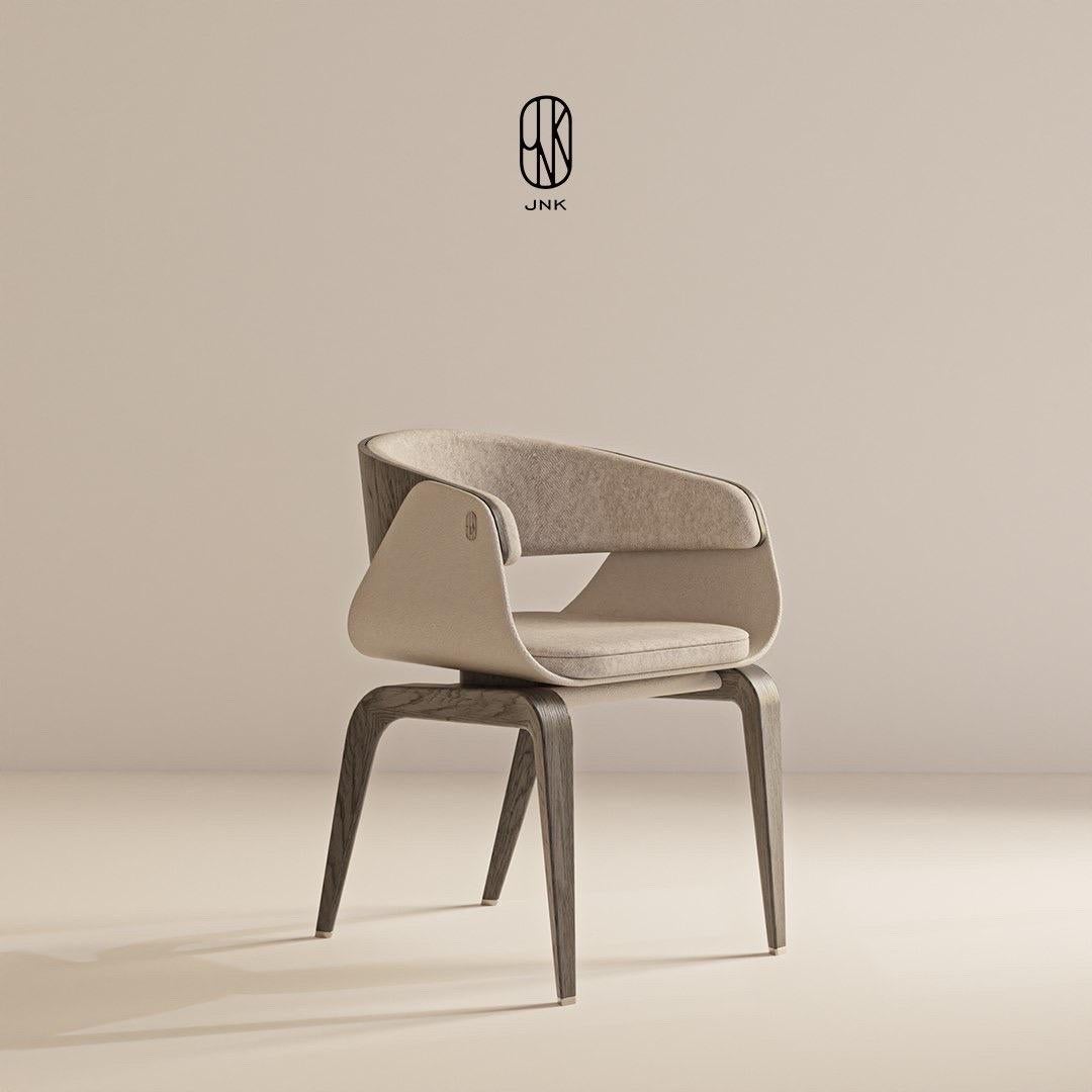 Moderne Chaise Moans - Un mélange harmonieux de confort et de Modernity Design by JNK en vente