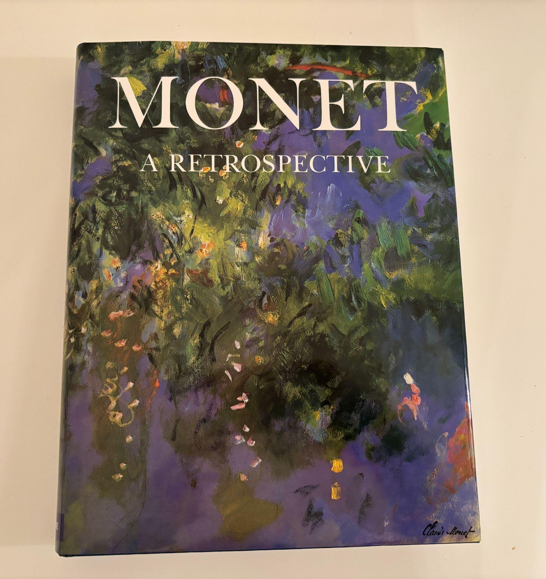 Monet : A Retrospective - Hardcover Art Book Beaux Arts Editions, 1985. Premi�ère édition ; première impression. Livre d'art à couverture rigide.
Édité par Charles F. Stuckey  Publié par Hughes Lauter Levin Associates
Un superbe livre d'art à