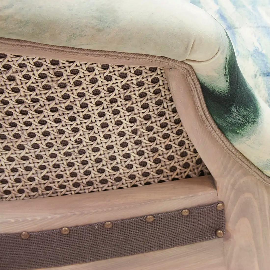 Fabric Monet Armchair For Sale