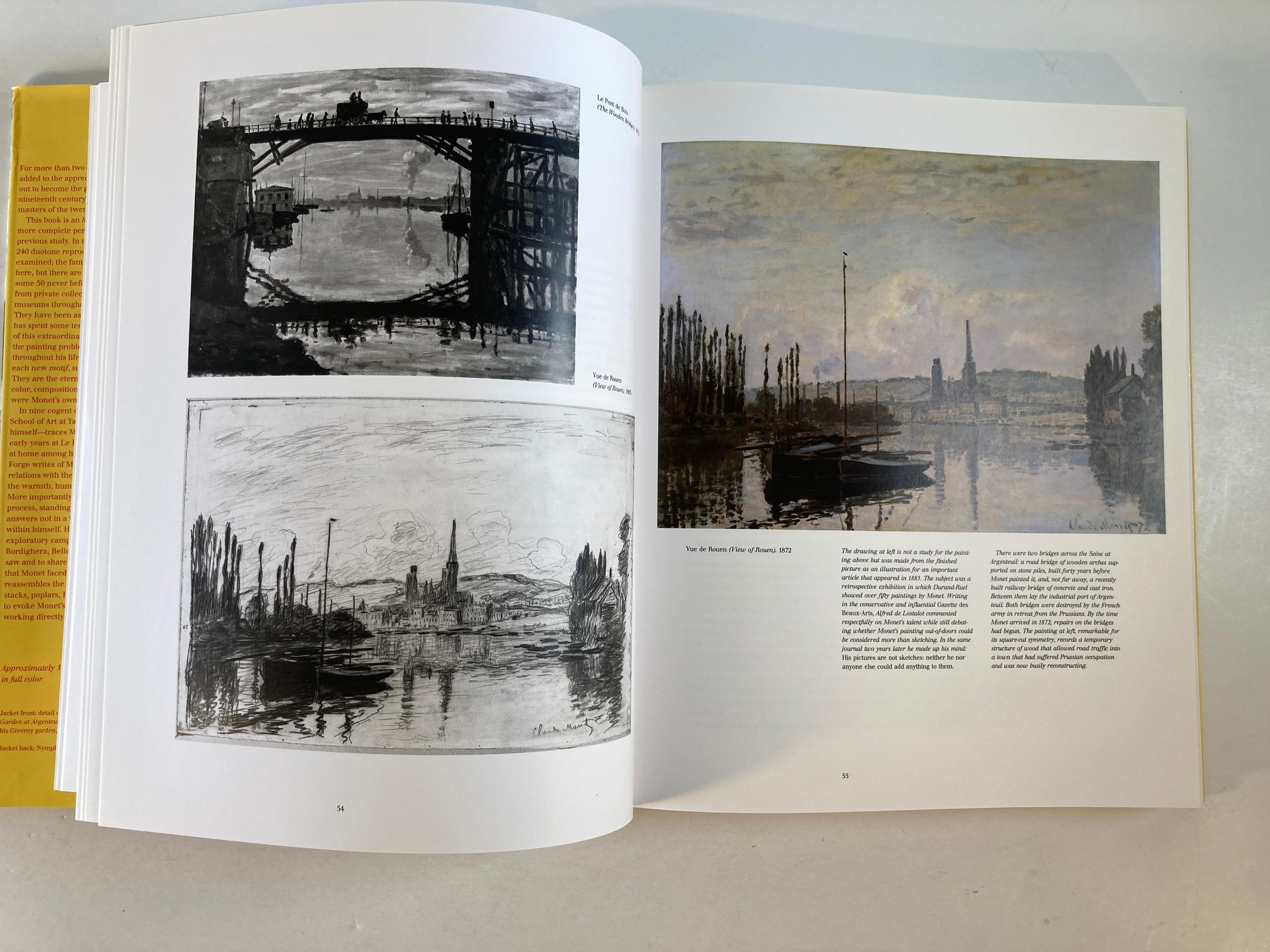 Monet by Claude Monet Coffee Table Art Book In Good Condition In North Hollywood, CA