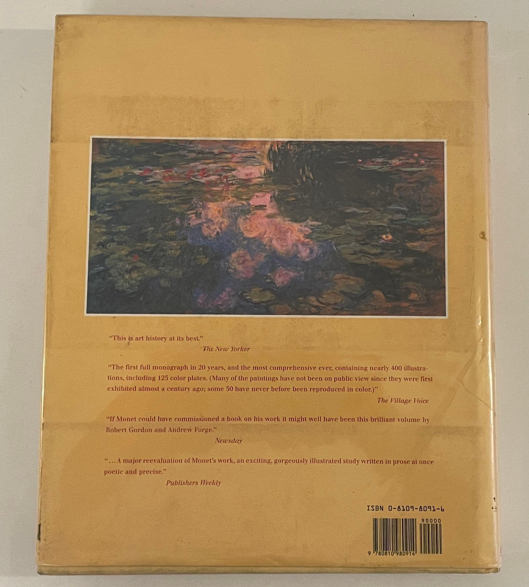 Expressionniste Livre d'art MONET de R. Gordon & A. Forge 1983, NY en vente