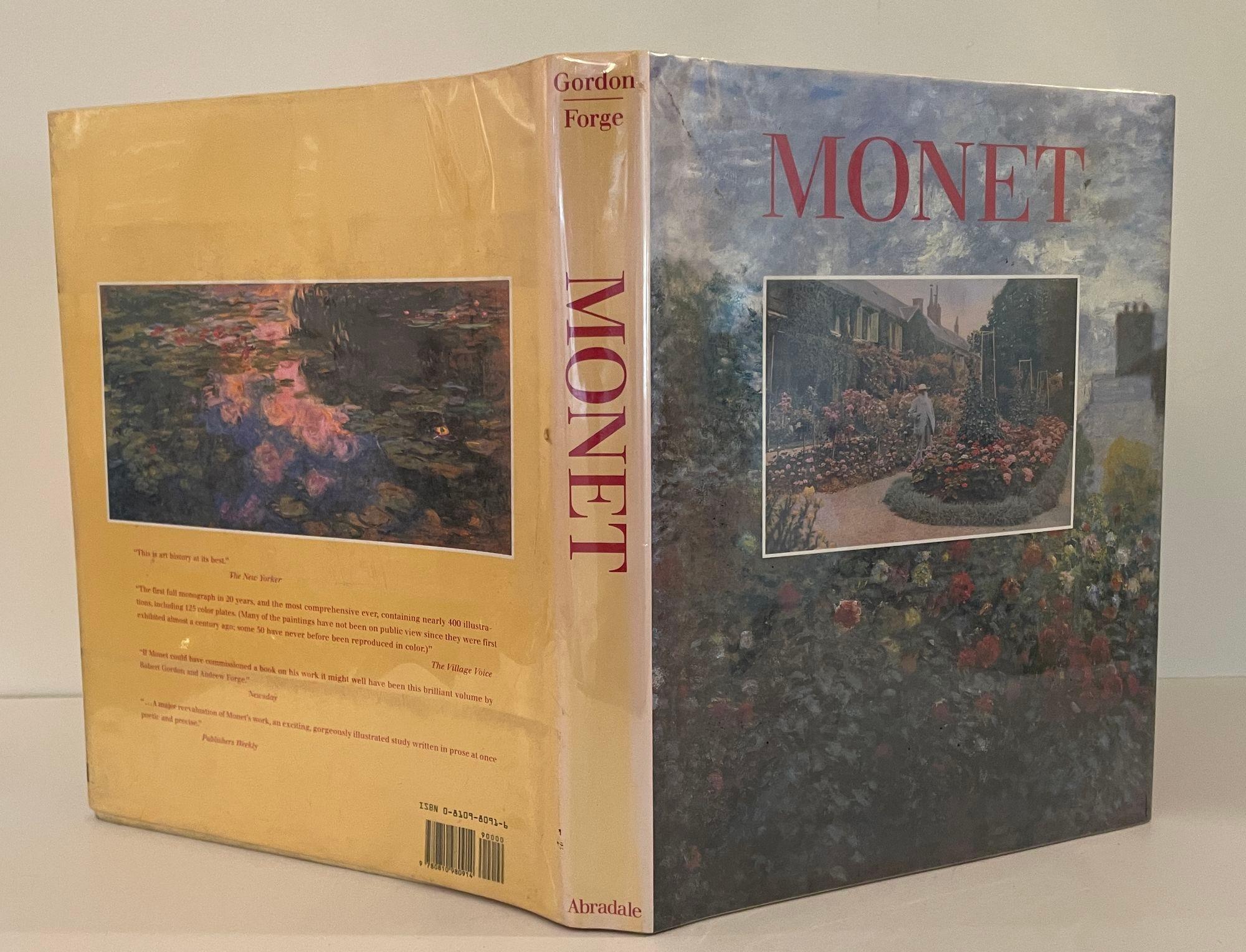 Français Livre d'art MONET de R. Gordon & A. Forge 1983, NY en vente