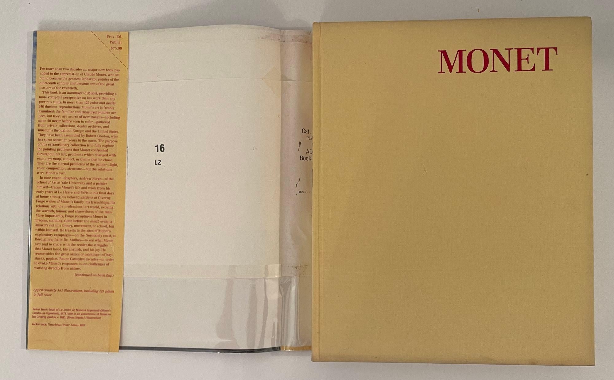 Livre d'art MONET de R. Gordon & A. Forge 1983, NY Bon état - En vente à North Hollywood, CA