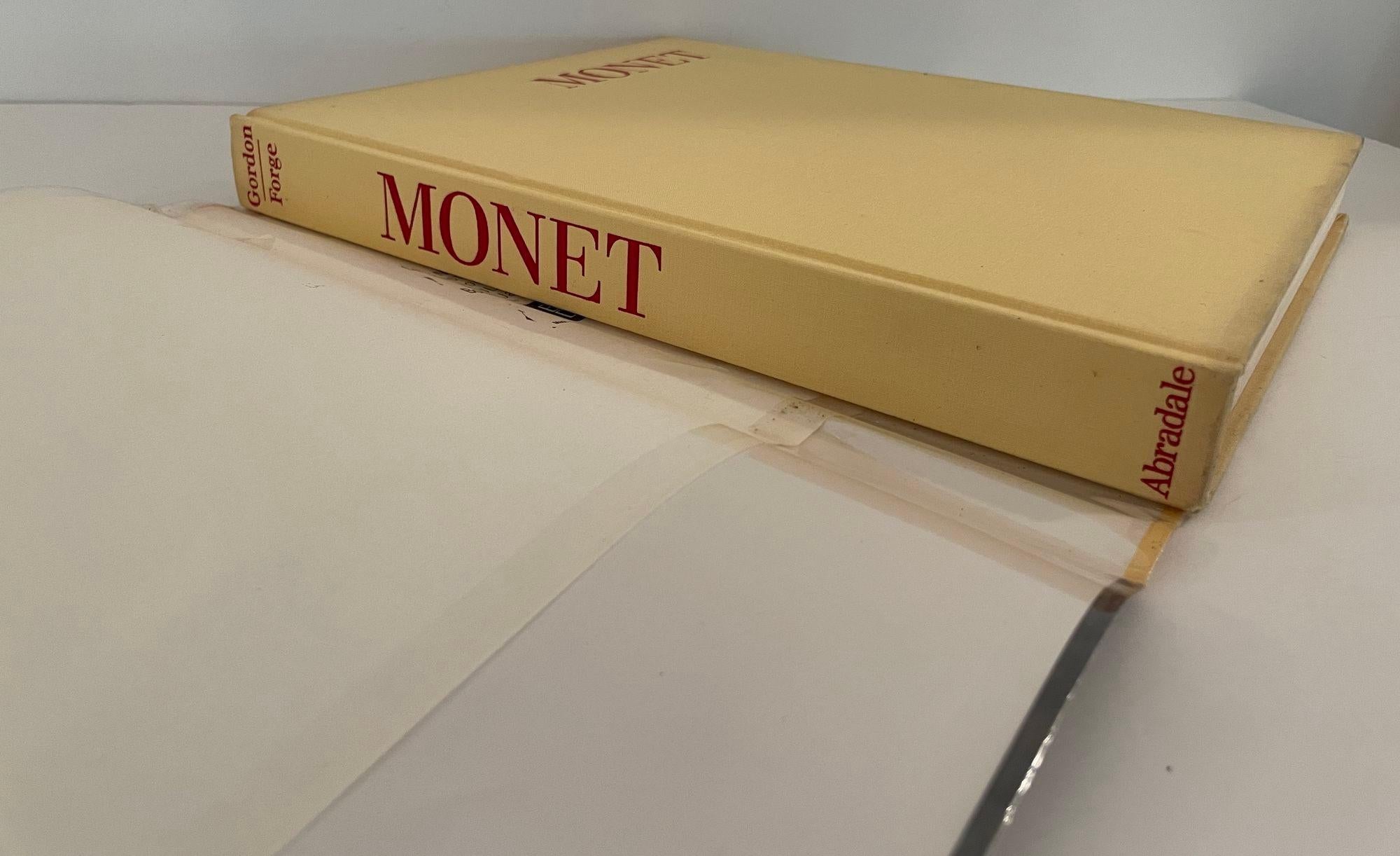 20ième siècle Livre d'art MONET de R. Gordon & A. Forge 1983, NY en vente
