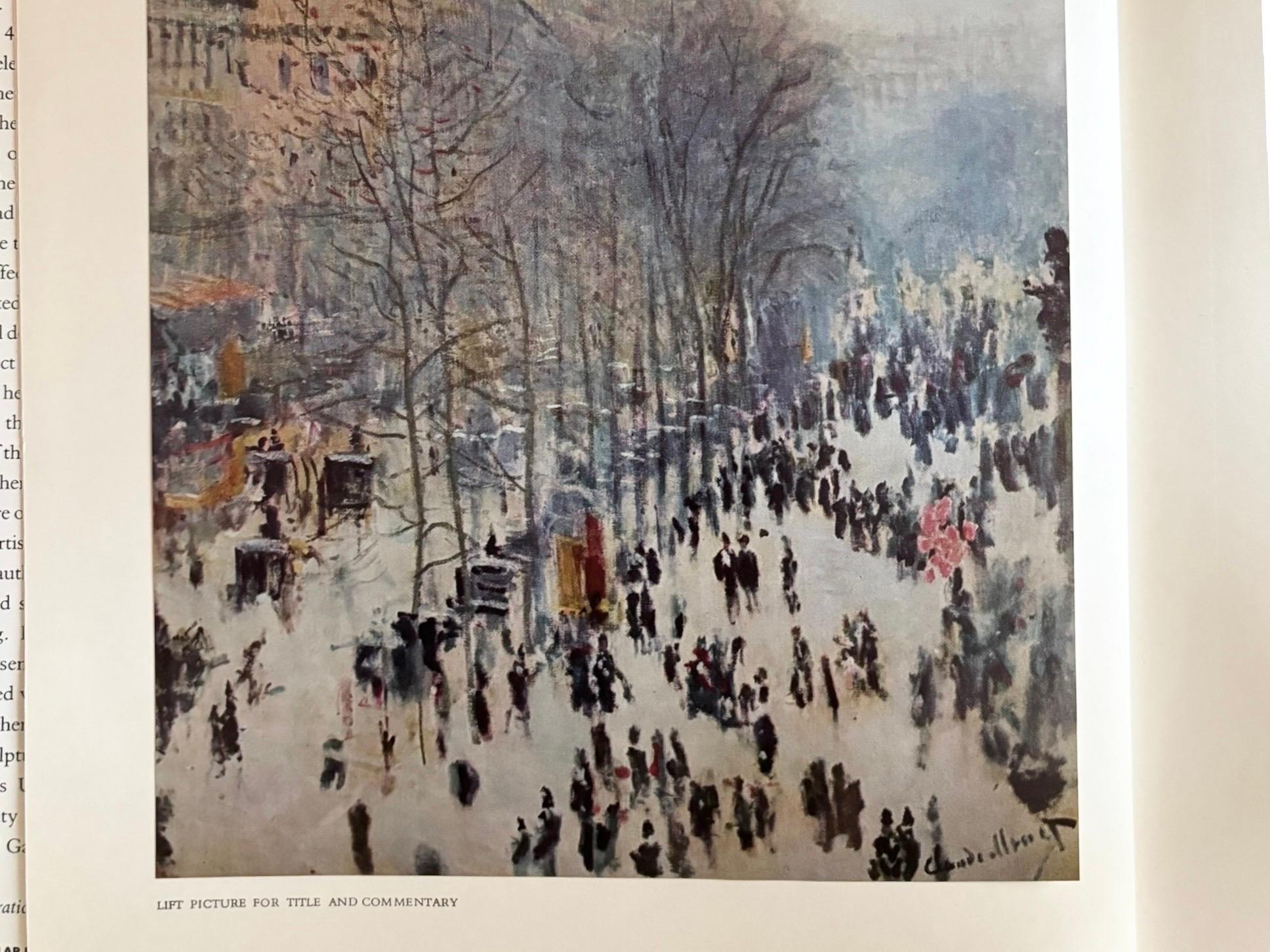 Monet Hardcover Art Book In Good Condition For Sale In Bradenton, FL
