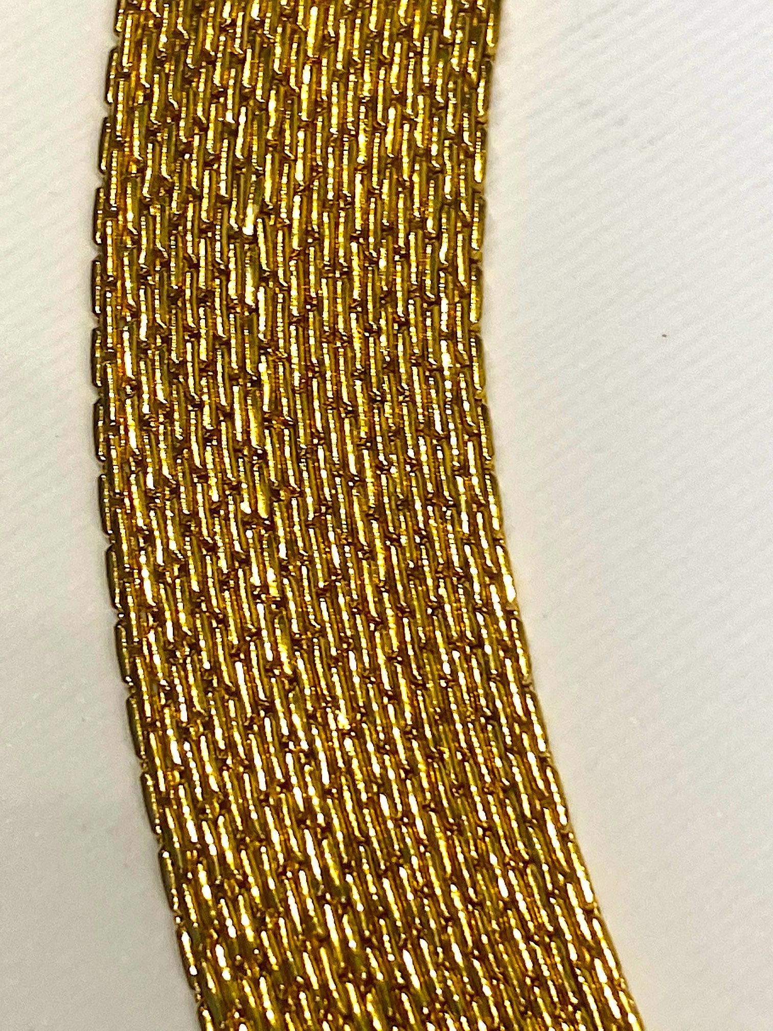 Monet Multi Strand Long Pendant Fringe Necklace, 1960s 3