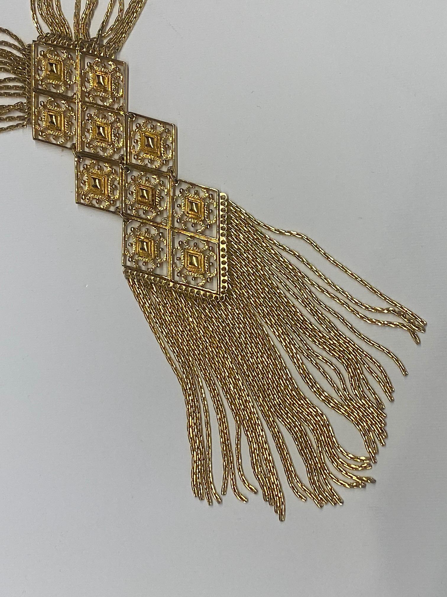 pendant fringe necklaces