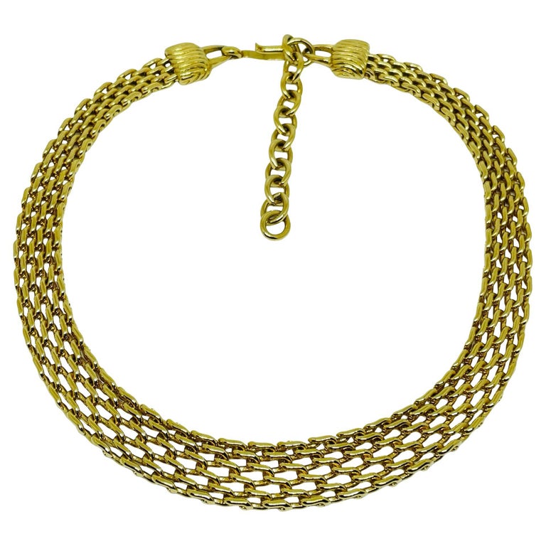 Collier Multi-Chaînes En Or 14 Carats - Marque Monet - Occasion (Bon État)