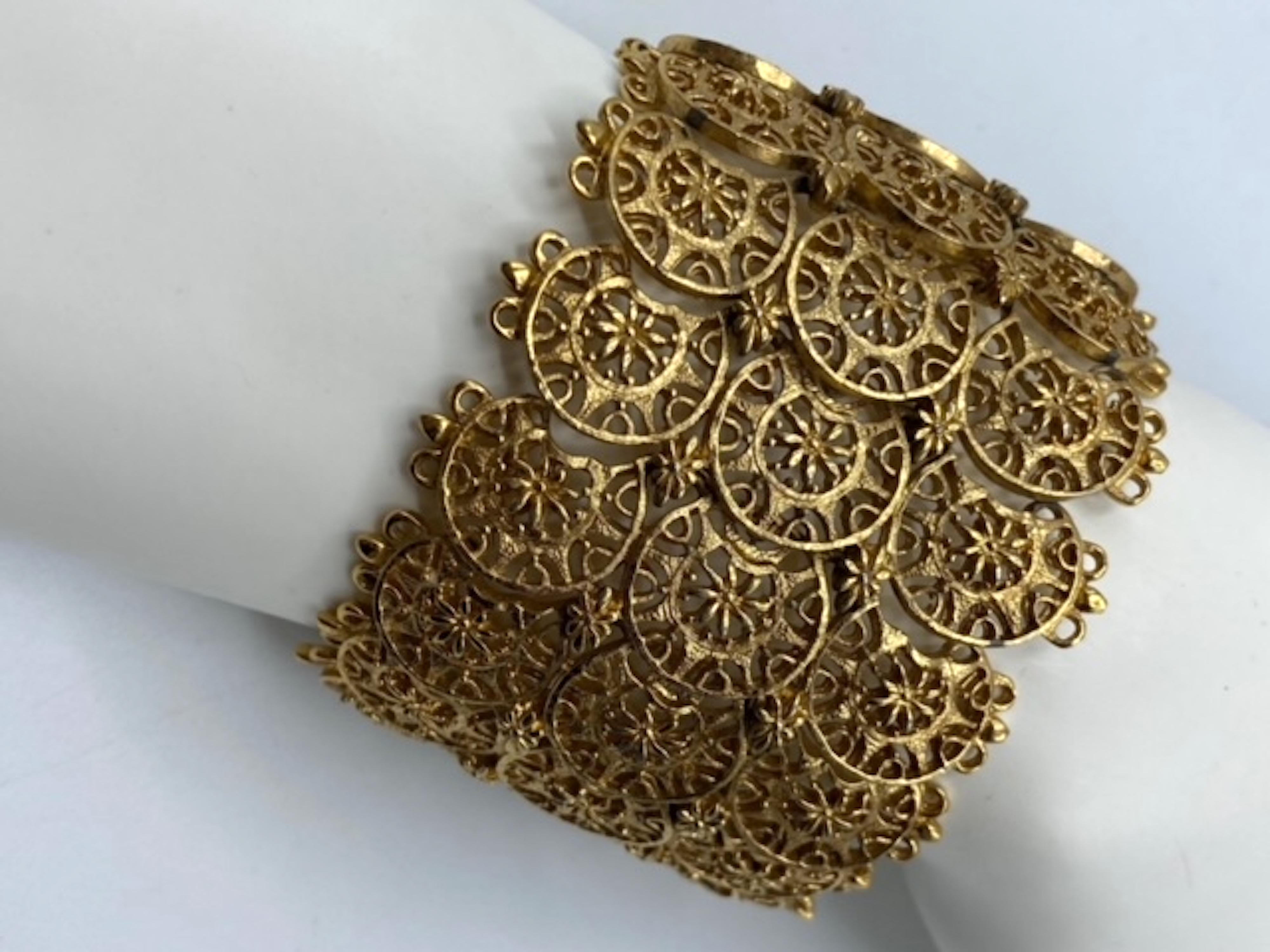 Bracciale a maglie larghe 