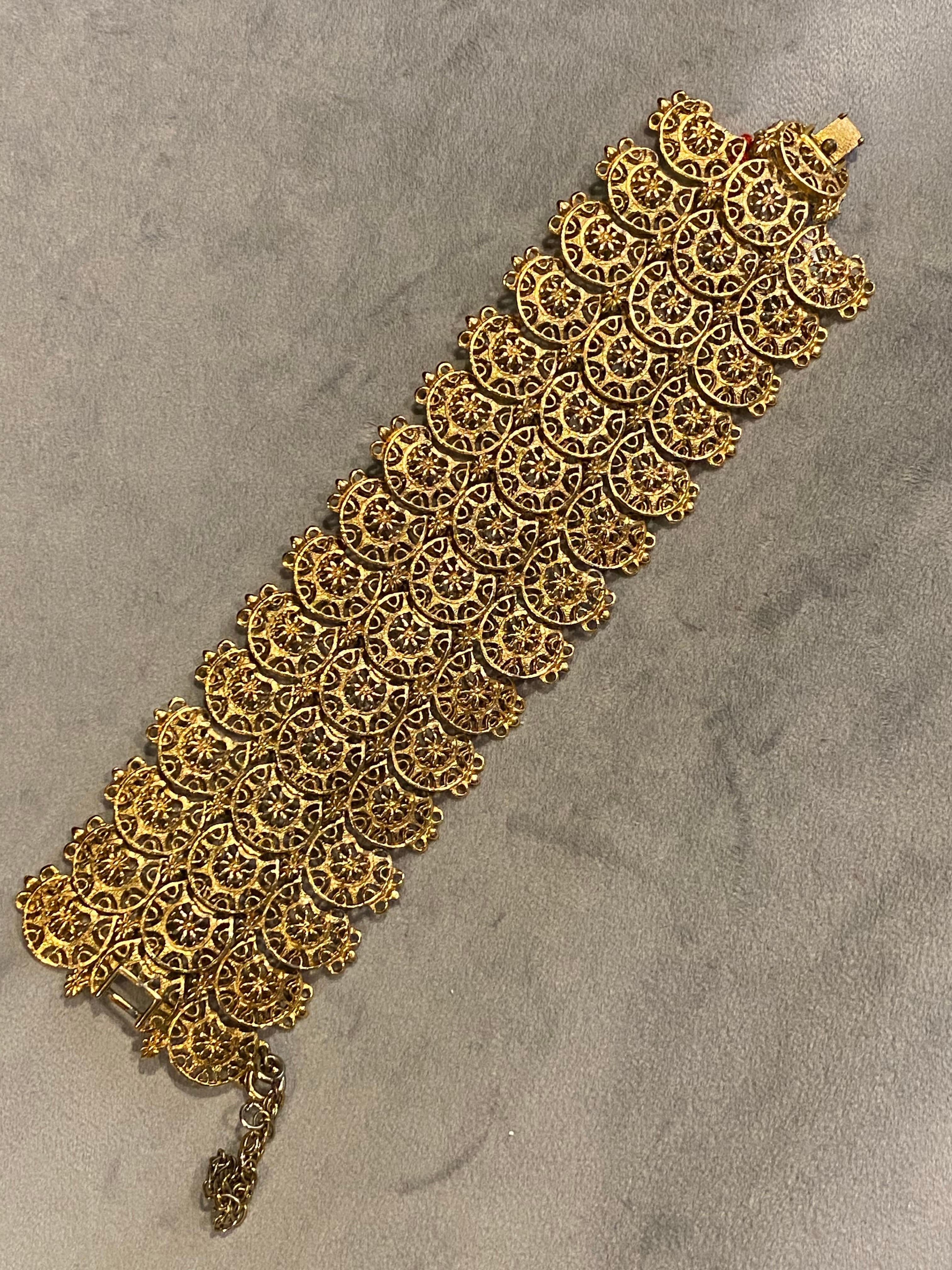 Bracciale a maglie larghe 
