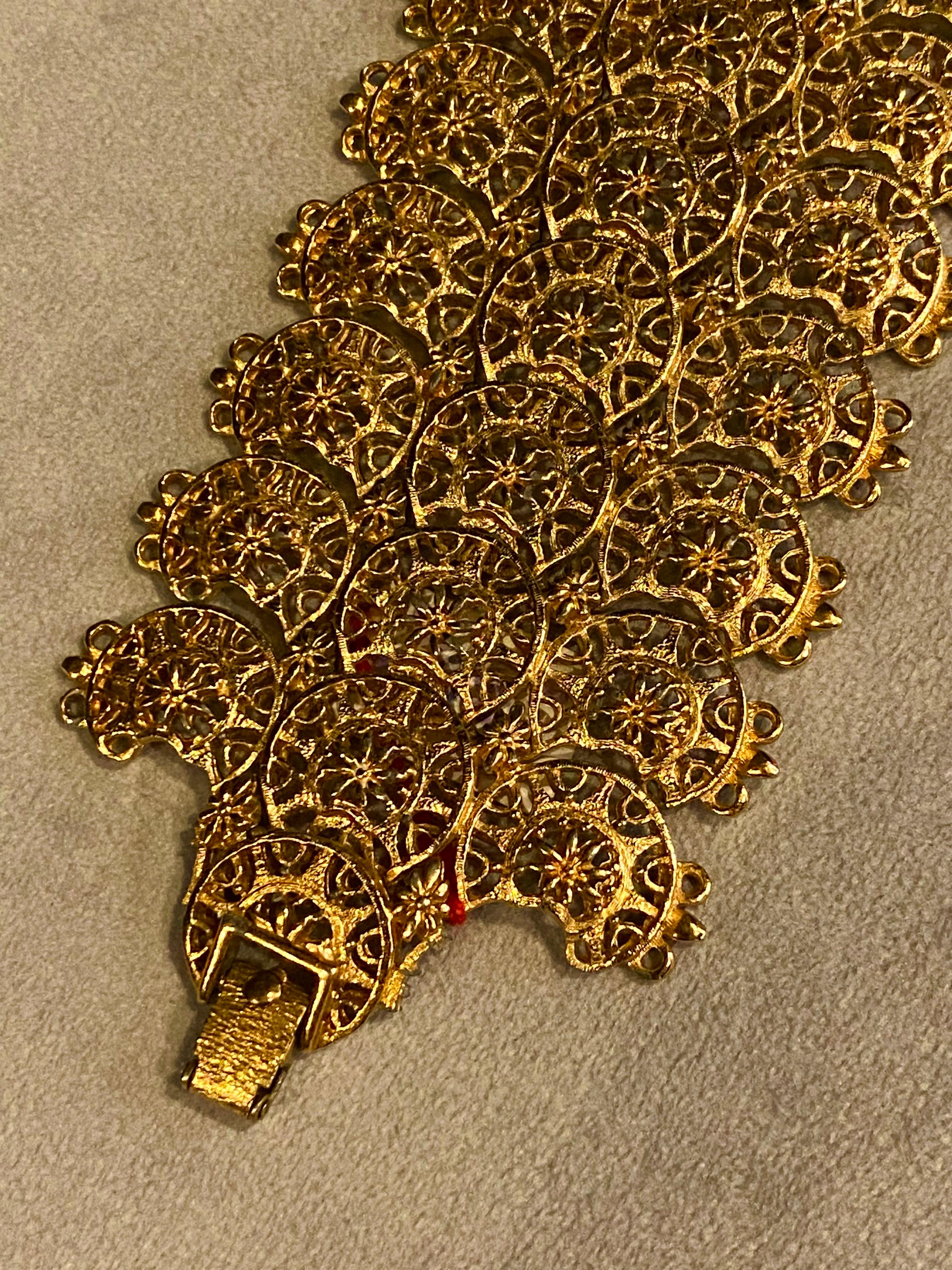 Bracciale a maglie larghe 