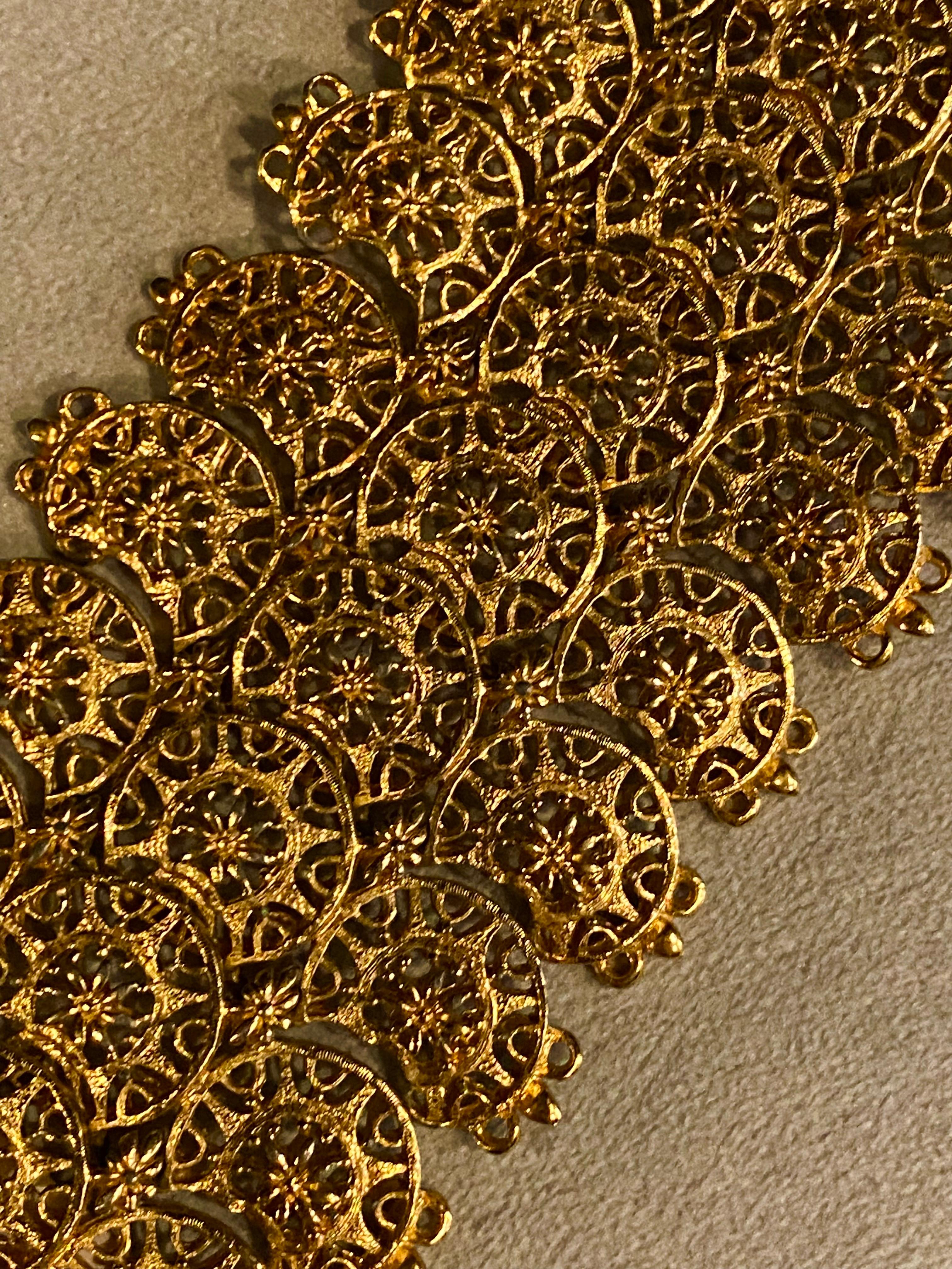 Bracciale a maglie larghe 