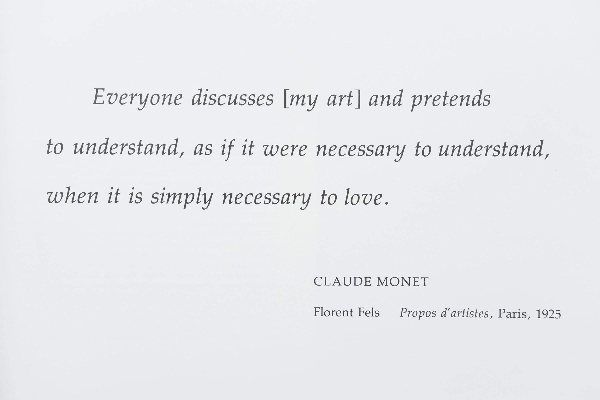 Monet - Ninfee di Charles F. Stuckey In condizioni buone in vendita a Bradenton, FL