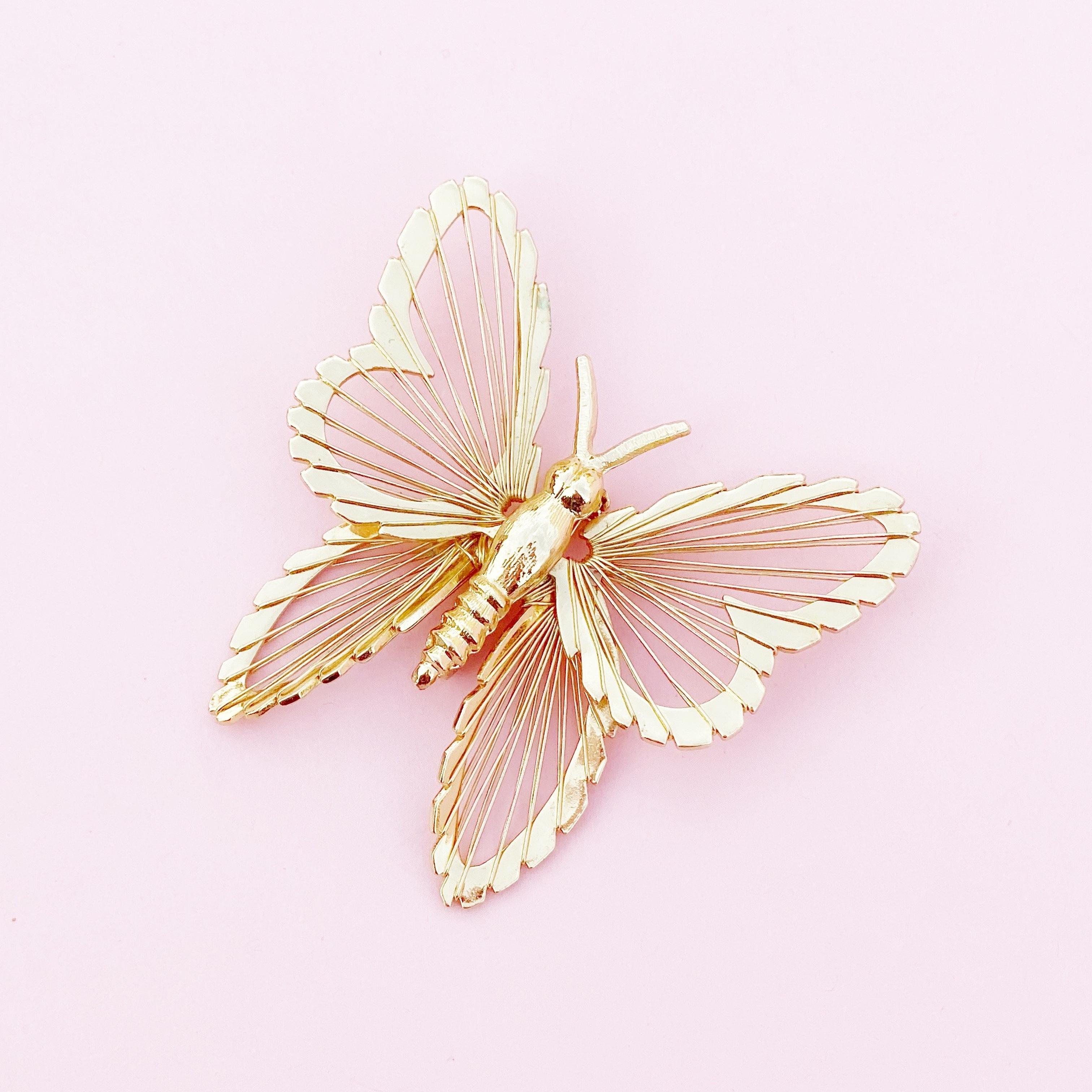 monet butterfly pin