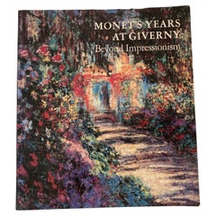 Vintage Monet's Years at Giverny by Daniel Wildenstein Collectible Art Book