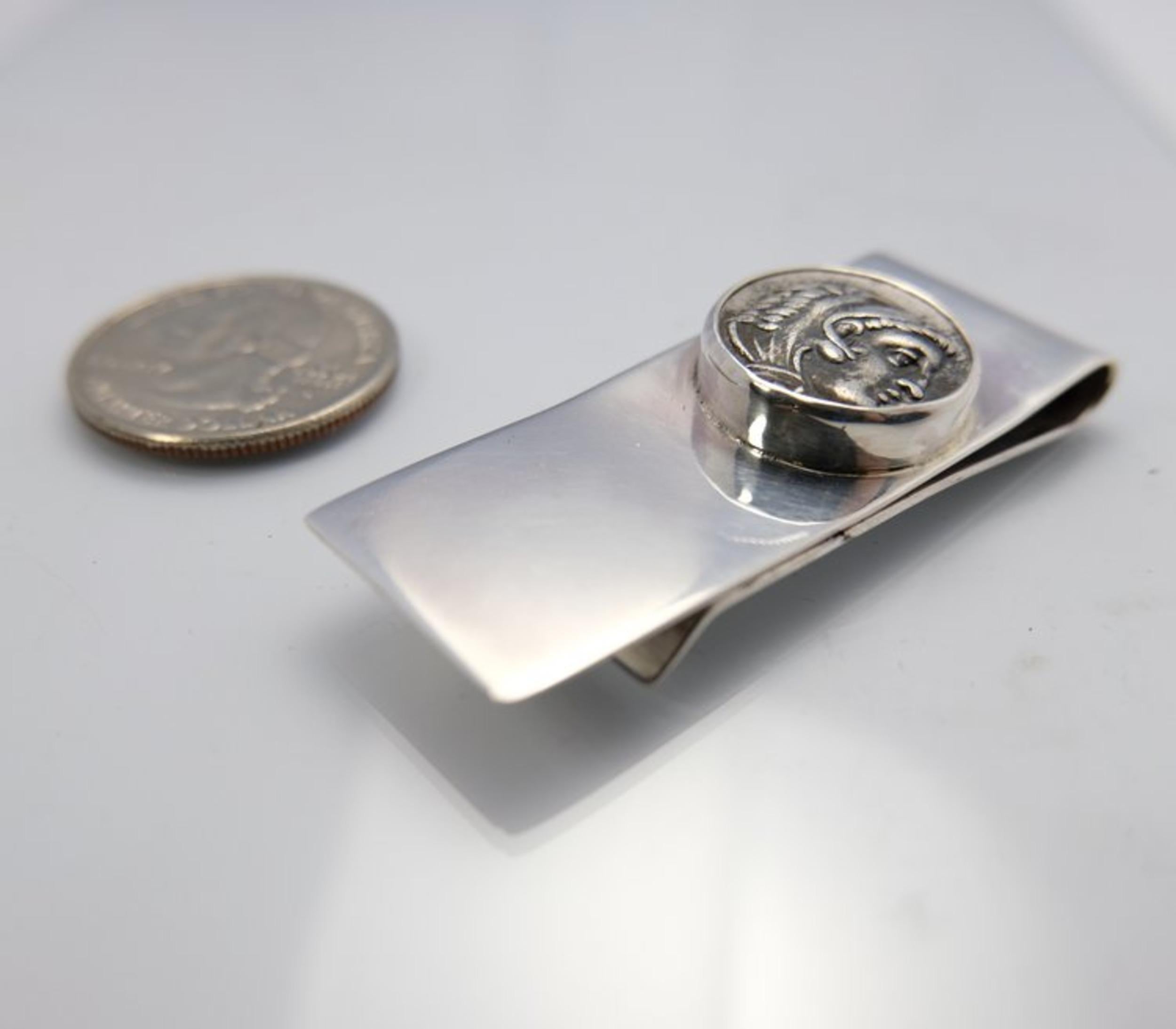 Money Clip - Alexander the Great Drachm (Zeus and Hercules) 1