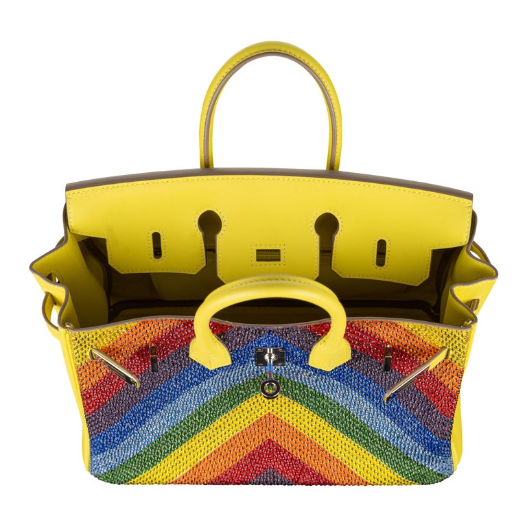 Moneybags x MB Rainbow Chevron For Sale at 1stDibs
