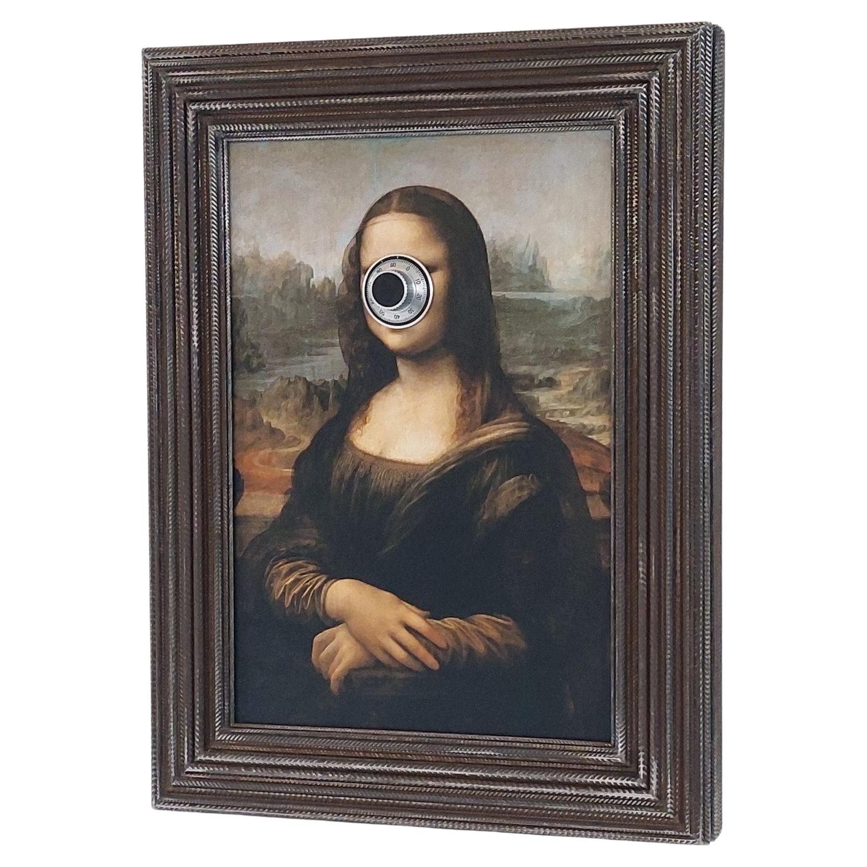 "moneyed Lisa" wall safe For Sale