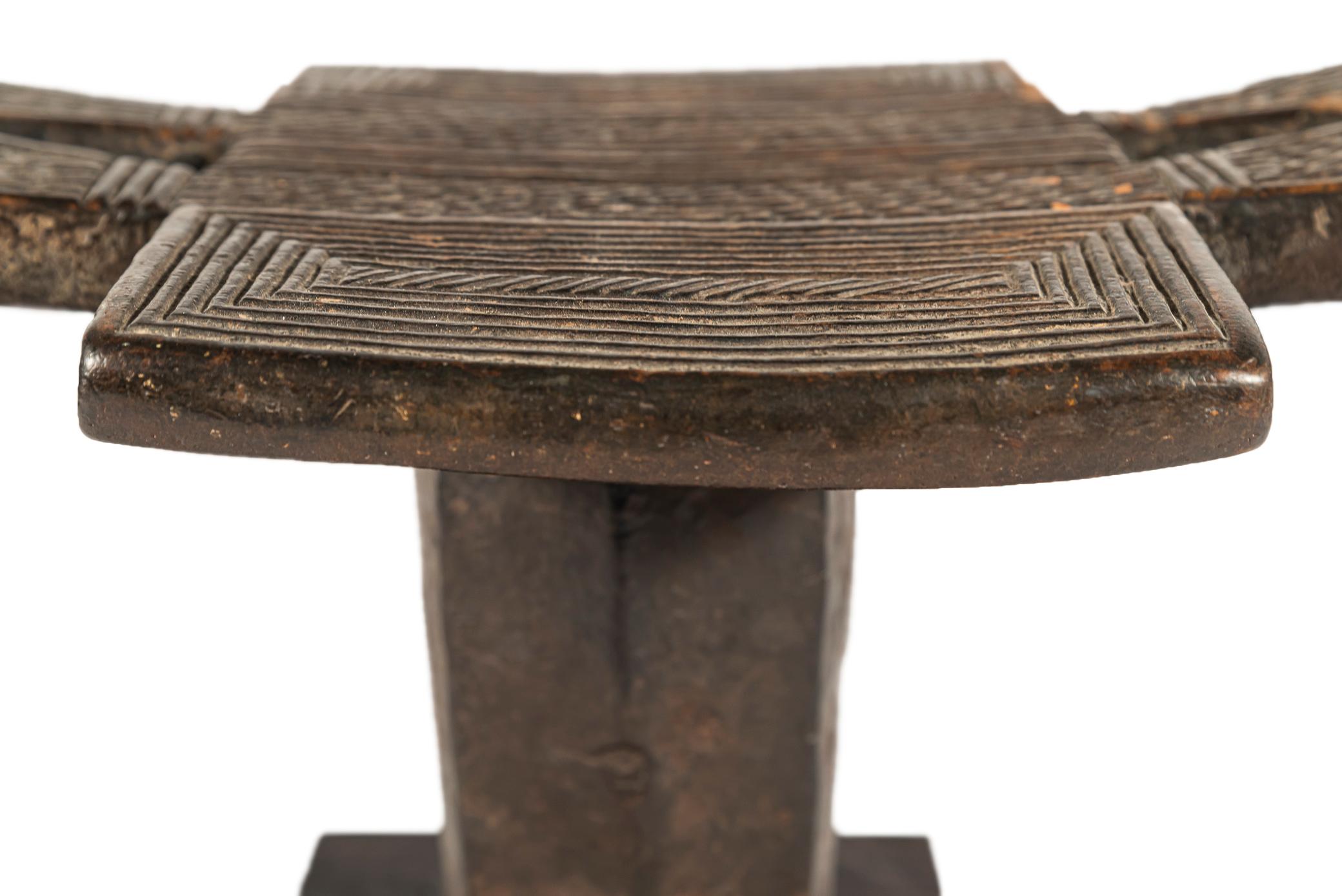 Wood Mongo Seating, Democratic Republic of the Congo, Early 20th Century