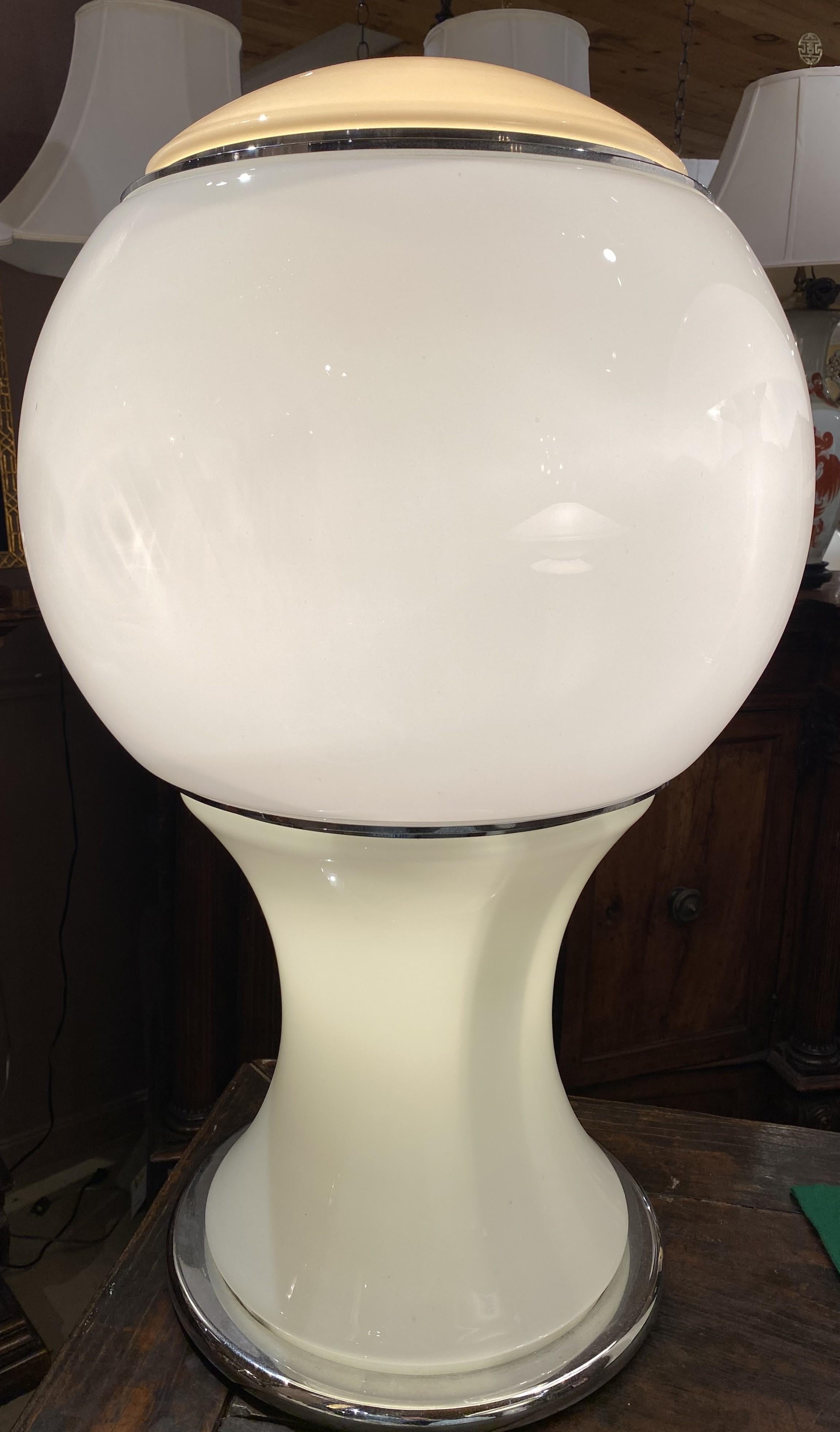 Lámpara Mongolfiera Mid Century Modern de Gianni Celada para Fontana Arte Moderno de mediados de siglo en venta