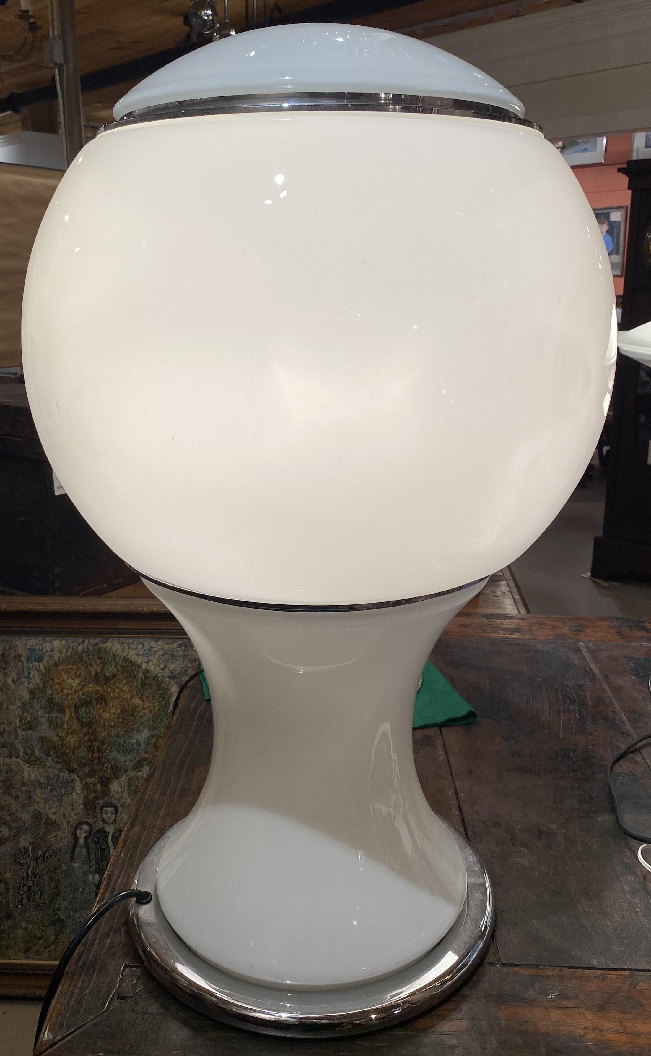 Lámpara Mongolfiera Mid Century Modern de Gianni Celada para Fontana Arte Moldeado en venta