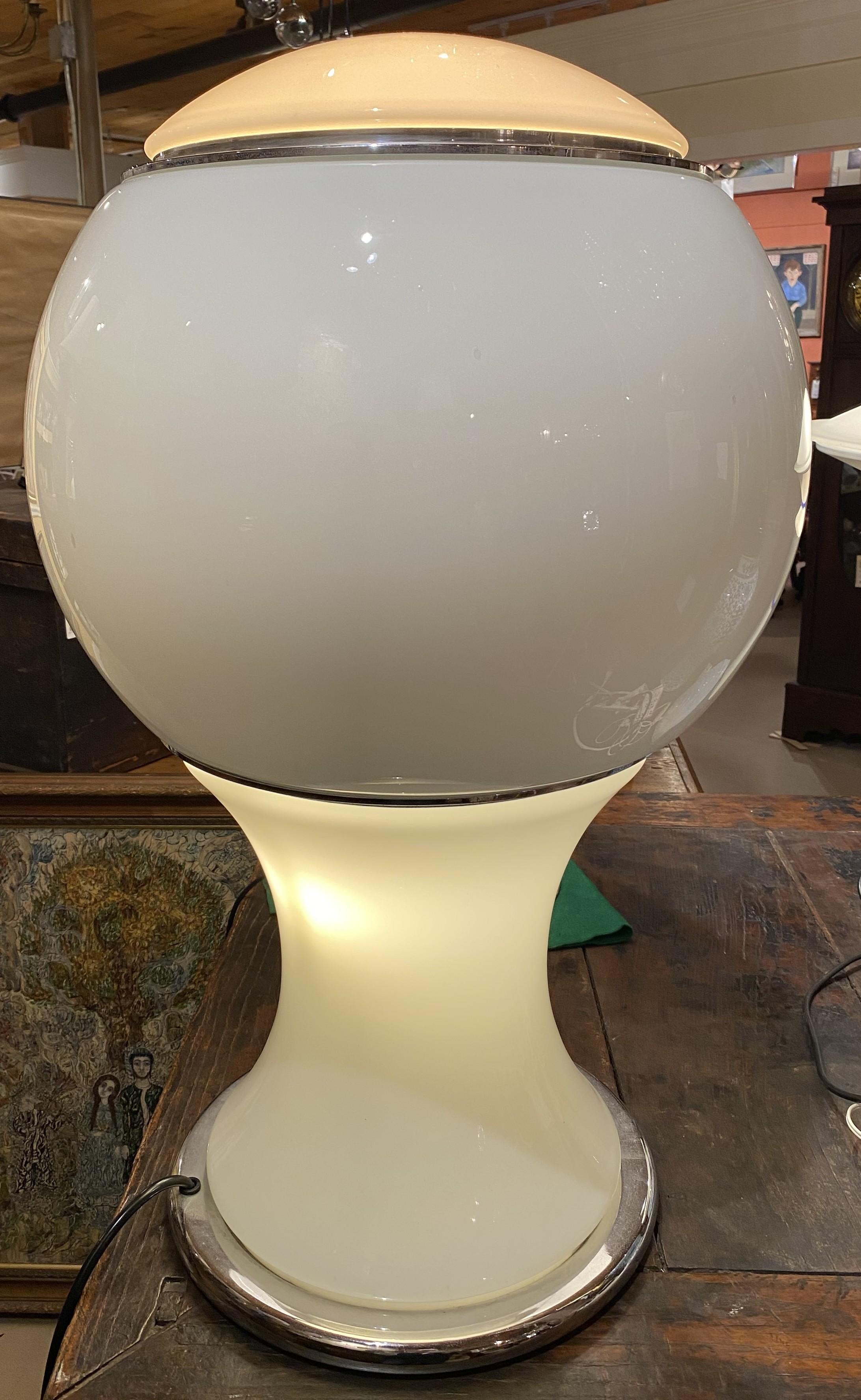 Lámpara Mongolfiera Mid Century Modern de Gianni Celada para Fontana Arte en Bueno estado para la venta en Milford, NH