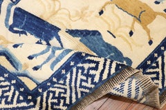 Mongolian Animal Horse Pictorial Rug