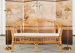 Mongolian Hunters Four Panel Painted Screen from Korea