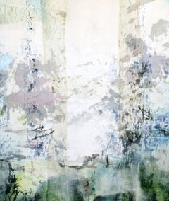 Contemporary American Abstract Expressionist Landscape Painting Japanese screen