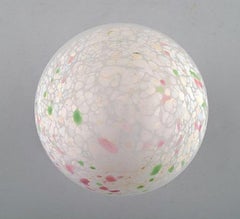 Monica Backström for Kosta Boda. Mushroom in art glass. 1980's.