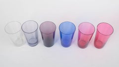 Monica Bratt for Reijmyre, Sweden. Set of six drinking glasses. 1960s/70s