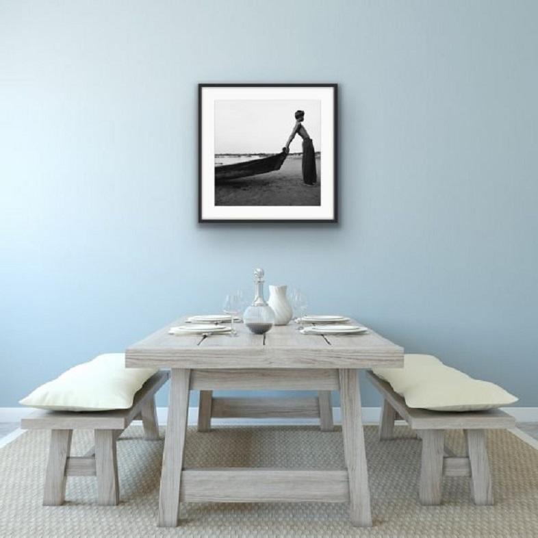 Arch by Monica Denevan - Photography, Silver Gelatin Print with Wooden Frame For Sale 1