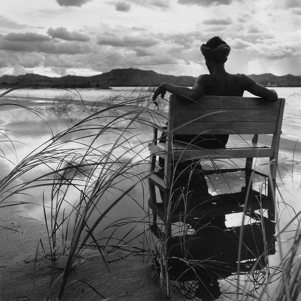 Bench by Monica Denevan - Photography, Silver Gelatin Print with Wooden Frame

Monica Denevan studied photography at San Francisco State University.  She has travelled extensively in Burma and China for many years.  Denevan’s photographs have been