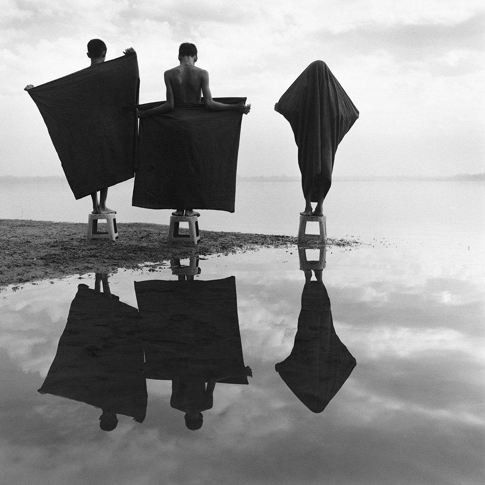 Galleon by Monica Denevan - Photography, Silver Gelatin Print with Wooden Frame

Monica Denevan studied photography at San Francisco State University.  She has travelled extensively in Burma and China for many years.  Denevan’s photographs have been