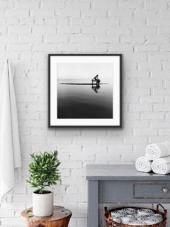 Island by Monica Denevan - Photography, Silver Gelatin Print with Wooden Frame