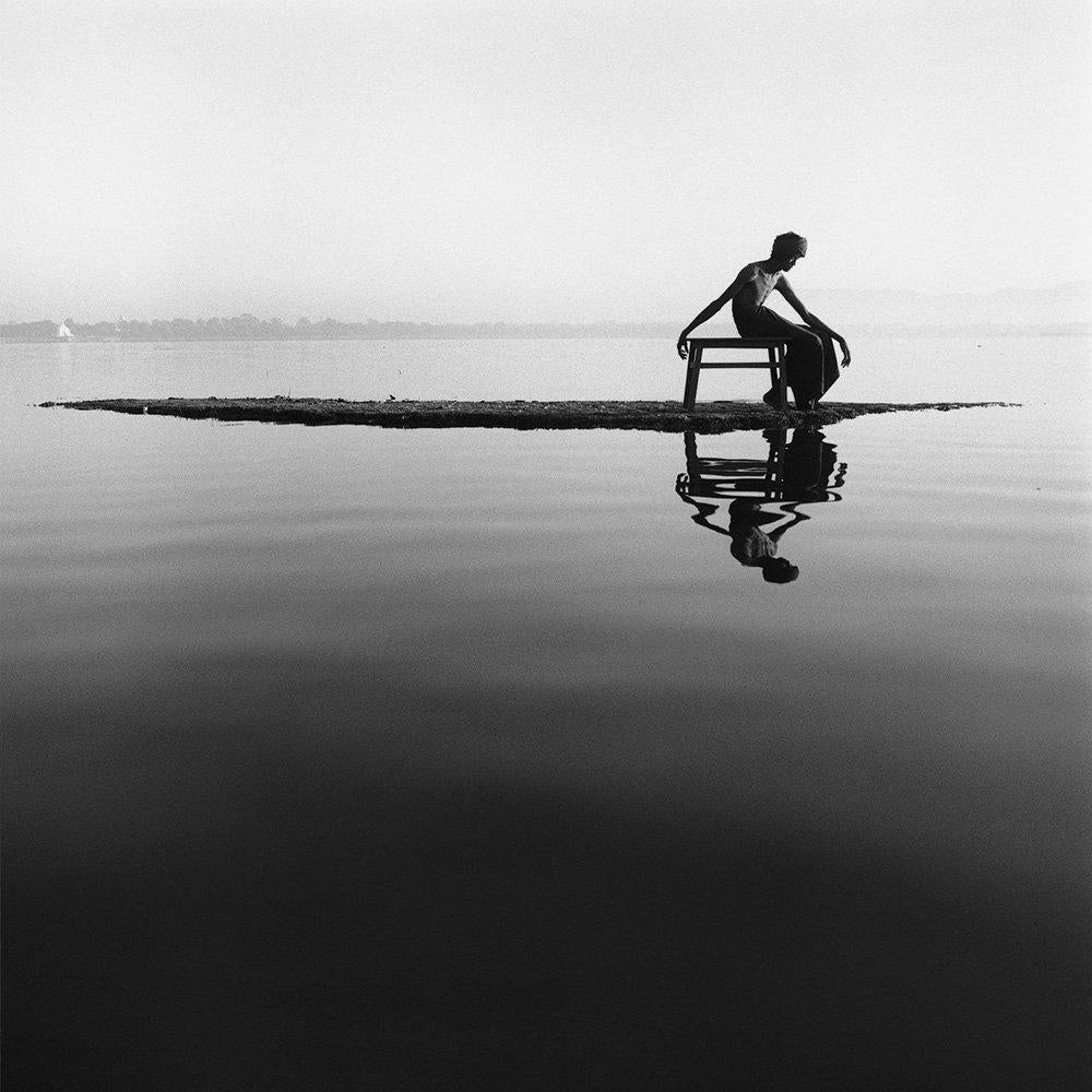 Island by Monica Denevan - Photography, Silver Gelatin Print with Wooden Frame

Monica Denevan studied photography at San Francisco State University.  She has travelled extensively in Burma and China for many years.  Denevan’s photographs have been