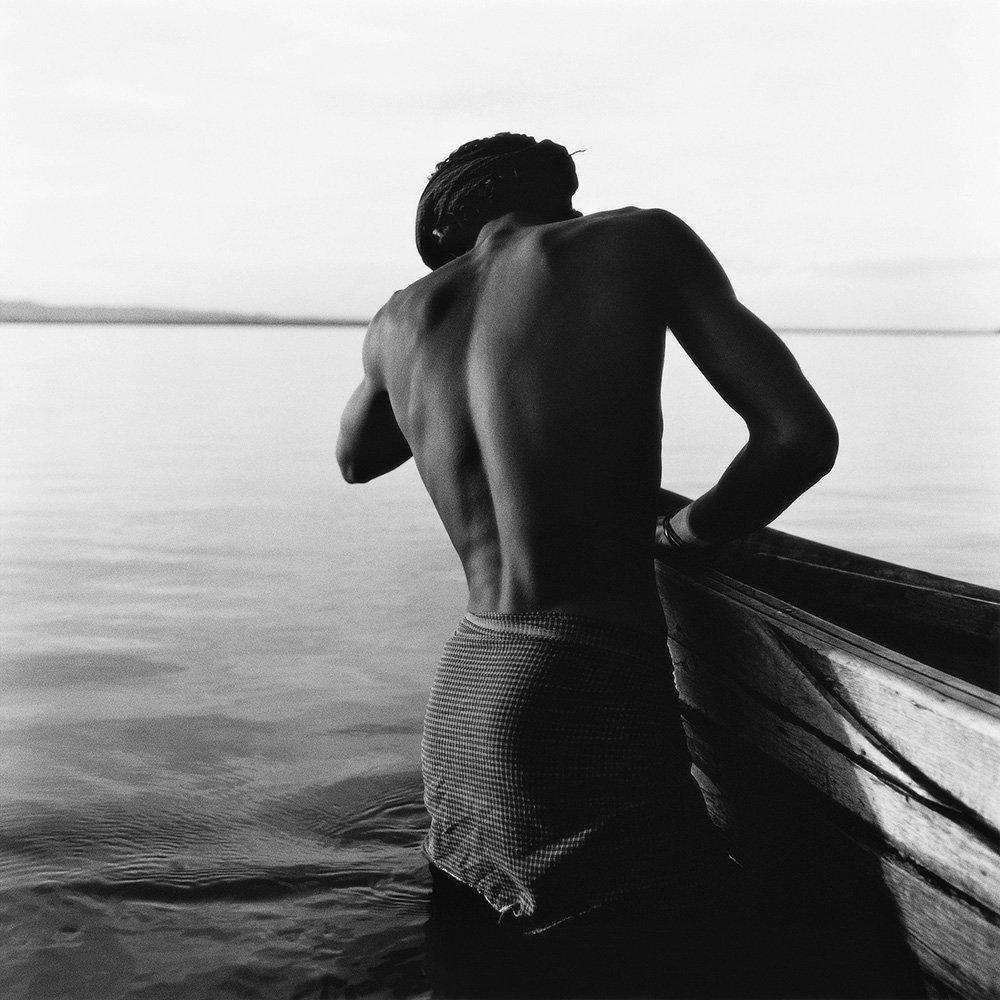 Against the Current  by Monica Denevan   Photography, Silver Gelatin Print, Burma 2006

Monica Denevan studied photography at San Francisco State University.  She has travelled extensively in Burma and China for many years.  Denevan’s photographs
