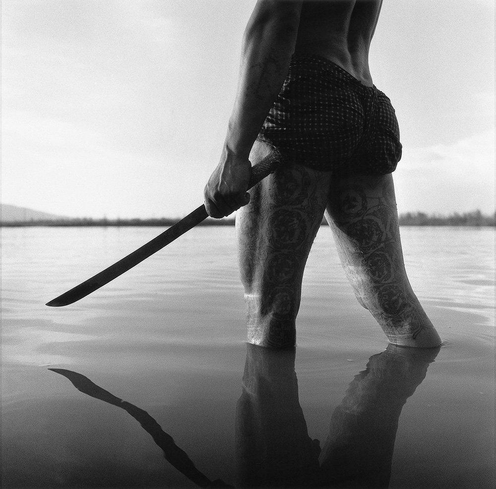 Vigilant by Monica Denevan   -  Photography, Silver Gelatin Print, 2009

Monica Denevan studied photography at San Francisco State University.  She has travelled extensively in Burma and China for many years.  Denevan’s photographs have been