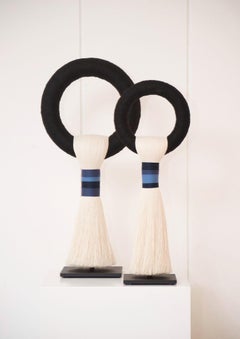 Monica Franco Sculpture faite à la main - Fil de coton, pièce unique, Mexique